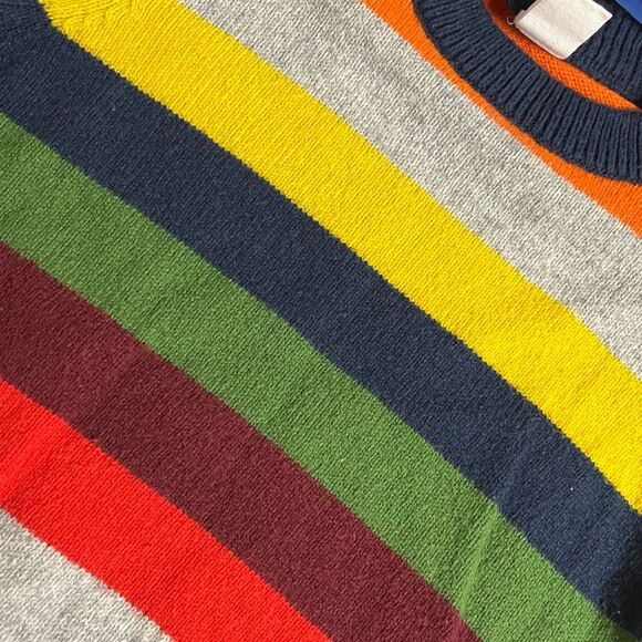GAP Toddler Boy Colorful Striped Sweater - Picture 2 of 4